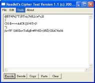 Roadkils Cipher Text screenshot